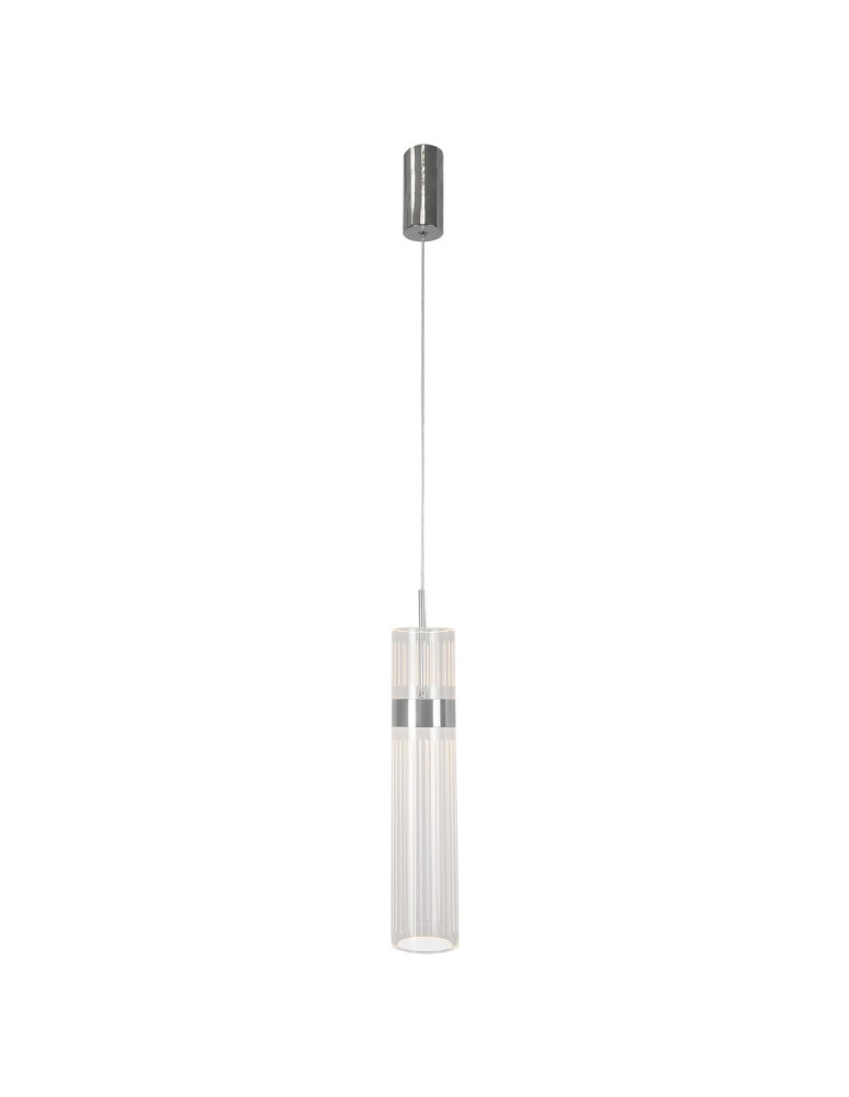 Single pendant lamps - Light Prestige Ambiente LED CCT chrome pendant lamp LP-1510/1P CH - product kolory-swiatla.pl 1
