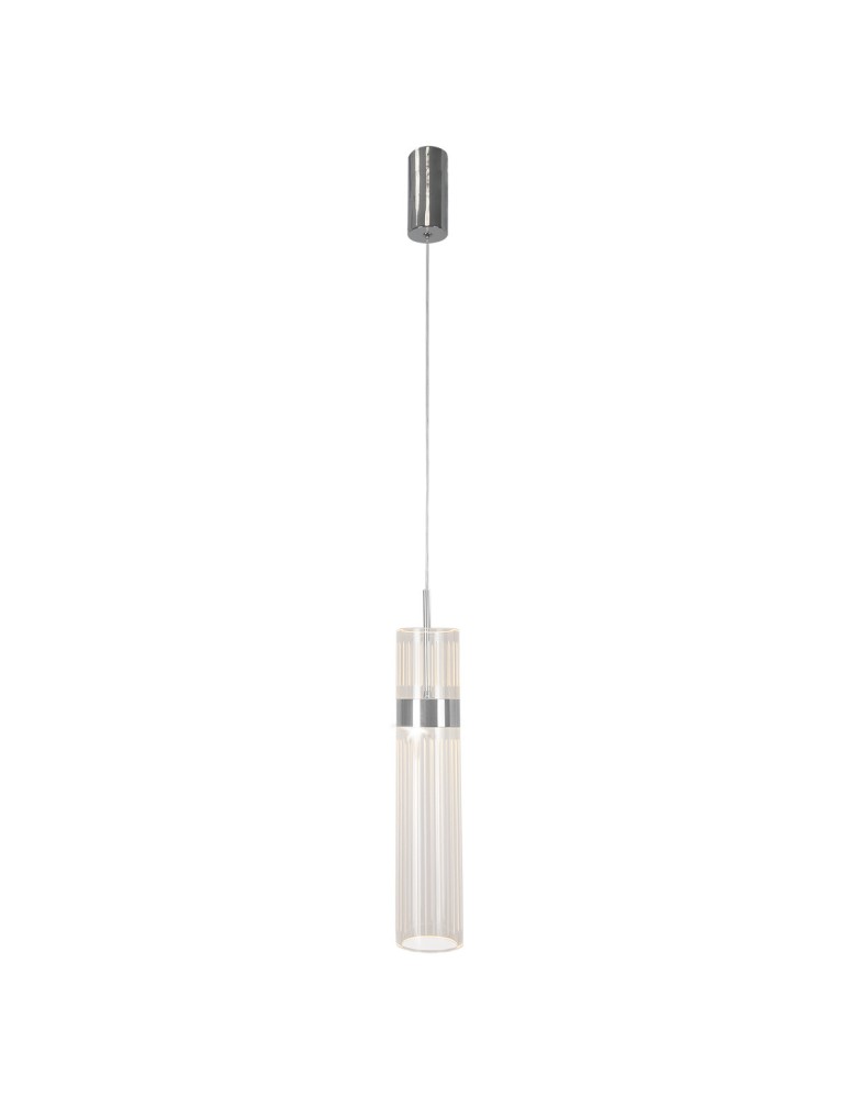 Single pendant lamps - Light Prestige Ambiente LED CCT chrome pendant lamp LP-1510/1P CH - product kolory-swiatla.pl 4