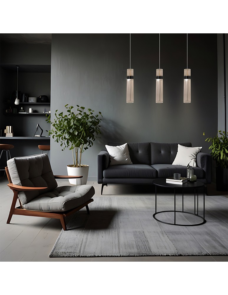 Single pendant lamps - Light Prestige Ambiente LED CCT gold pendant lamp LP-1510/1P GD - product kolory-swiatla.pl 2