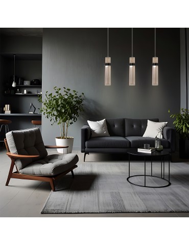 Light Prestige Ambiente 3 LED CCT pendant lamp graphite LP-1510/3L GR - product 2