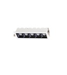 Flush-mounted lamps - pendants - Light Prestige Solar flush-mounted white LED luminaire IP20 LP-0406/5RS WH - product 1