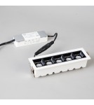 Flush-mounted lamps - pendants - Light Prestige Solar flush-mounted white LED luminaire IP20 LP-0406/5RS WH - product 4