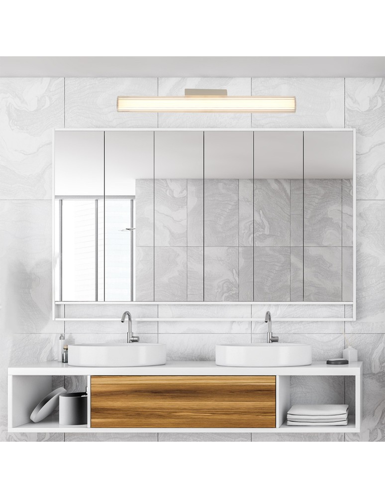 Bathroom wall lamps - Light Prestige Wall lamp Linea LED CCT IP44 gold LP-0510/1W-45 GD - product kolory-swiatla.pl 2