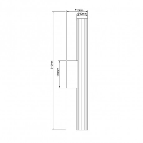 Light Prestige Kinkiet Linea LED CCT IP44 biały LP-0510/1W-61 WH