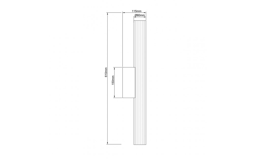 Light Prestige Kinkiet Linea LED CCT IP44 biały LP-0510/1W-61 WH