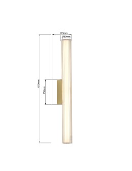 Light Prestige Kinkiet Linea LED CCT IP44 złoty LP-0510/1W-61 GD - produkt 2