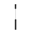 Pendant tube lamps - Azzardo DAMI 1 12W CCT BK Black Matte 1xLED Pendant Variable Light Color AZ6061 - product 1