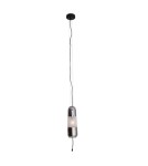 Pendant lamps - Maxlight Mauri 1 Smoky Glass Pendant Lamp P0590 - product 4