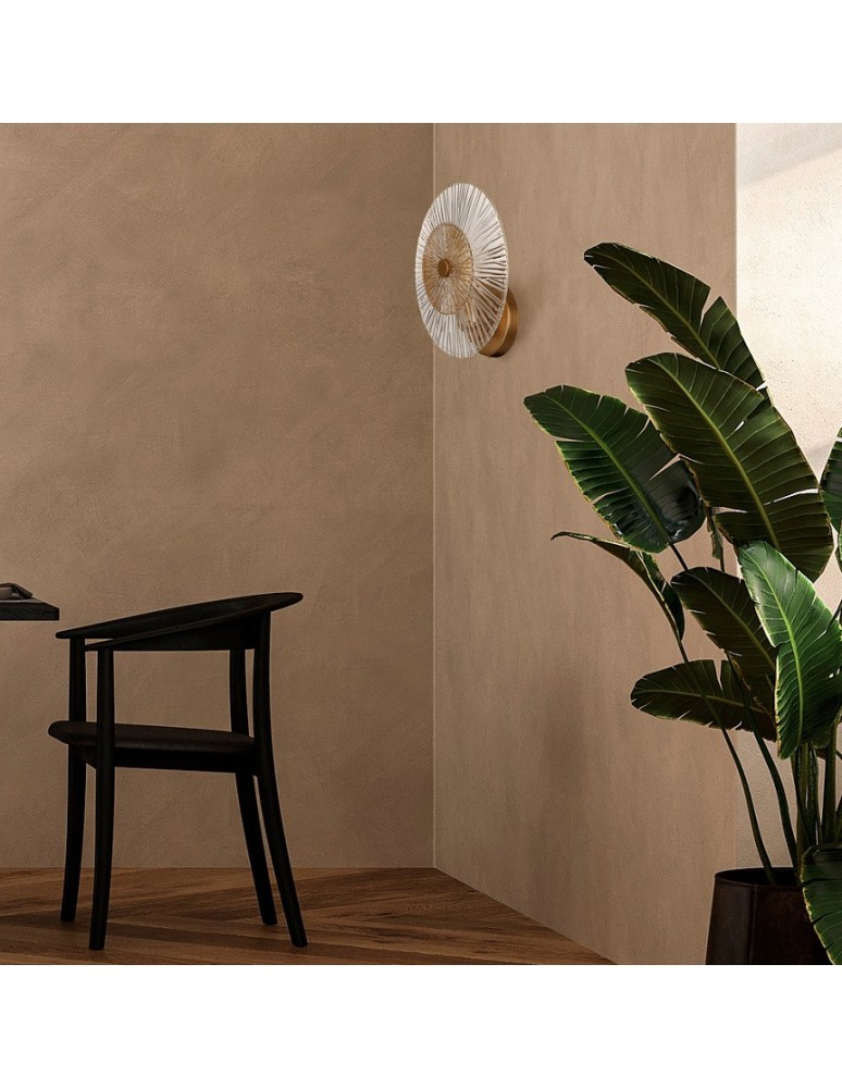 Designer wall lamps - Maytoni Aster Wall Mounted E14 1x40W Gold MOD007WL-01G - product kolory-swiatla.pl 4