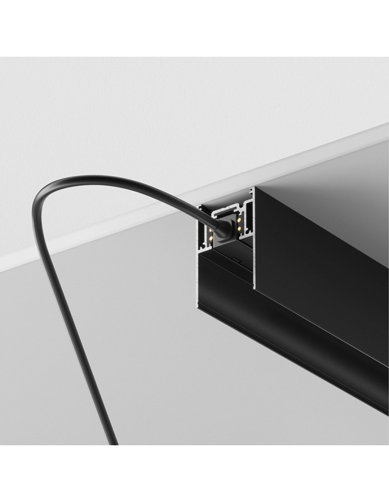 Magnetic rails - Maytoni Busbar trunkings Accessories for Magnetic System Black TRX004-211B - product kolory-swiatla.pl 2