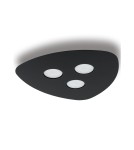 Ceiling lamps - Nowodvorski ORGANIC Ceiling Plafond Max power 3x12W GX53 Black 8302 - product 1