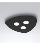 Ceiling lamps - Nowodvorski ORGANIC Ceiling Plafond Max power 3x12W GX53 Black 8302 - product 2