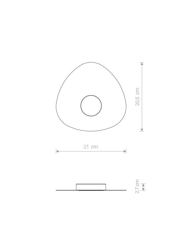 Ceiling lamps - Nowodvorski ORGANIC Ceiling Plafond Max power 1x12W GX53 Black 8303 - product kolory-swiatla.pl 5