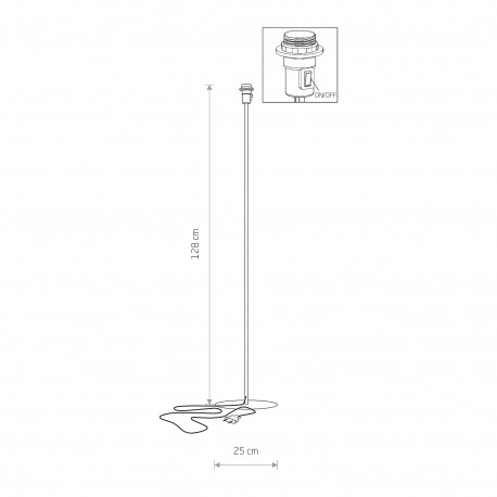 Nowodvorski PETITLampy do kompletacji Max moc 40W E27 Czarny 8346