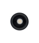 Ceiling luminaires for replaceable light source - Nowodvorski POINT TONE Surface Mounted Spot Max wattage 10W only LED GU10 Black 8225 - product 4