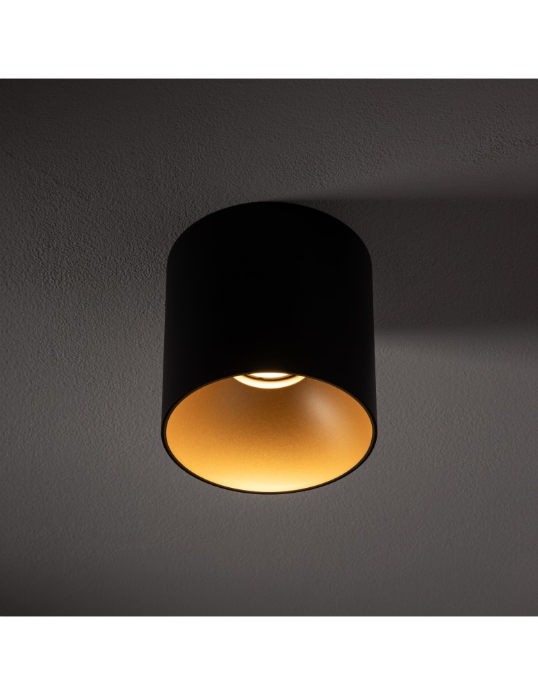 Ceiling luminaires for replaceable light source - Nowodvorski POINT TONE Surface Mounted Spot Max wattage 10W only LED GU10 Black 8224 - product kolory-swiatla.pl 2