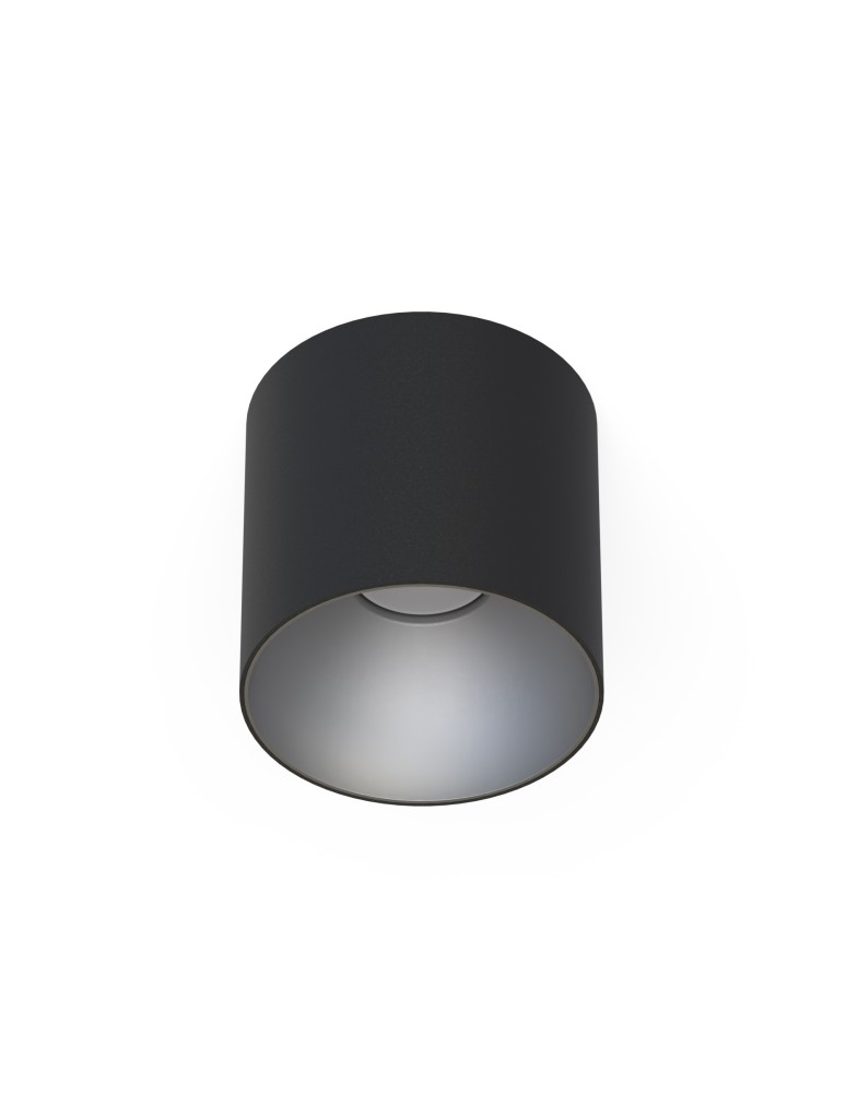 Ceiling luminaires for replaceable light source - Nowodvorski POINT TONE Spot Surface Mounted Max wattage 10W only LED GU10 Silver 8223 - product kolory-swiatla.pl 1