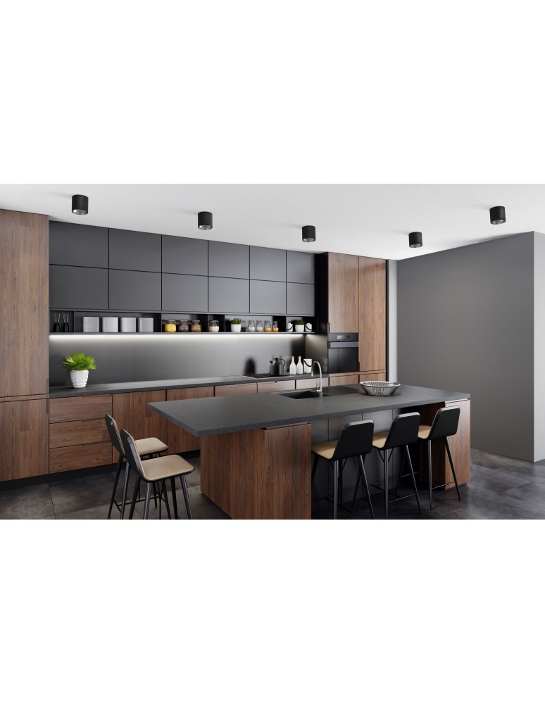 Ceiling luminaires for replaceable light source - Nowodvorski POINT TONE Spot Surface Mounted Max wattage 10W only LED GU10 Silver 8223 - product kolory-swiatla.pl 7