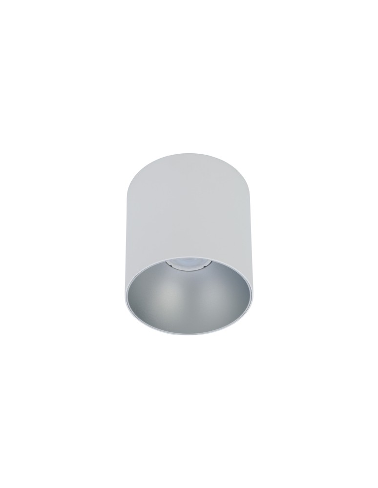 Ceiling luminaires for replaceable light source - Nowodvorski POINT TONE Surface Mounted Spot Max wattage 10W only LED GU10 White 8220 - product kolory-swiatla.pl 1