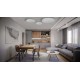 Nowodvorski AGNES ROUND LED Sufitowa Plafon Max moc 32W LED IP44 Biały 8208