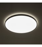 LED Plafonds - Nowodvorski AGNES ROUND LED Ceiling Plafond Max power 64W LED IP44 Black 8206 - product 2
