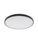 LED Plafonds - Nowodvorski AGNES ROUND LED Ceiling Plafond Max power 32W LED IP44 Black 8205 - product 1
