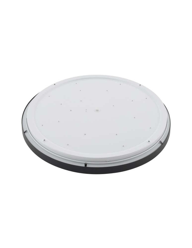 LED Plafonds - Nowodvorski AGNES ROUND LED Ceiling Plafond Max power 32W LED IP44 Black 8205 - product kolory-swiatla.pl 5