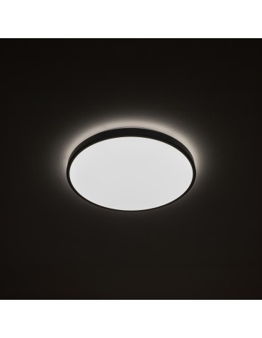 Nowodvorski AGNES ROUND LED Sufitowa Plafon Max moc 22W LED IP44 Czarny 8204 - produkt 2