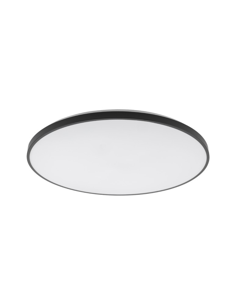 LED Plafonds - Nowodvorski AGNES ROUND LED Ceiling Plafond Max power 64W LED IP44 Black 8185 - product kolory-swiatla.pl 1