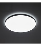LED Plafonds - Nowodvorski AGNES ROUND LED Ceiling Plafond Max power 64W LED IP44 Black 8185 - product 2