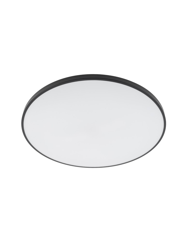 LED Plafonds - Nowodvorski AGNES ROUND LED Ceiling Plafond Max power 64W LED IP44 Black 8185 - product kolory-swiatla.pl 3