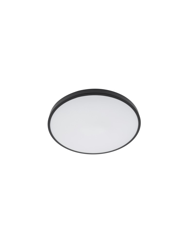 LED Plafonds - Nowodvorski AGNES ROUND LED Ceiling Plafond Max power 22W LED IP44 Black 8183 - product kolory-swiatla.pl 3