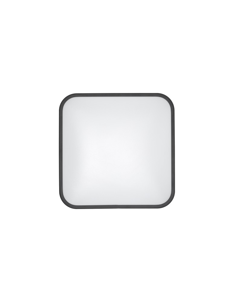 LED Plafonds - Nowodvorski AGNES SQUARE LED Ceiling Plafond Max power 16W LED IP44 Black 8138 - product kolory-swiatla.pl 4