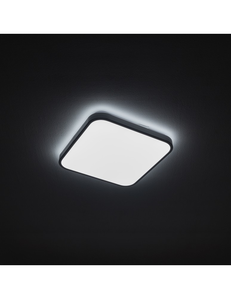 LED Plafonds - Nowodvorski AGNES SQUARE LED Ceiling Plafond Max power 16W LED IP44 White 8135 - product kolory-swiatla.pl 2