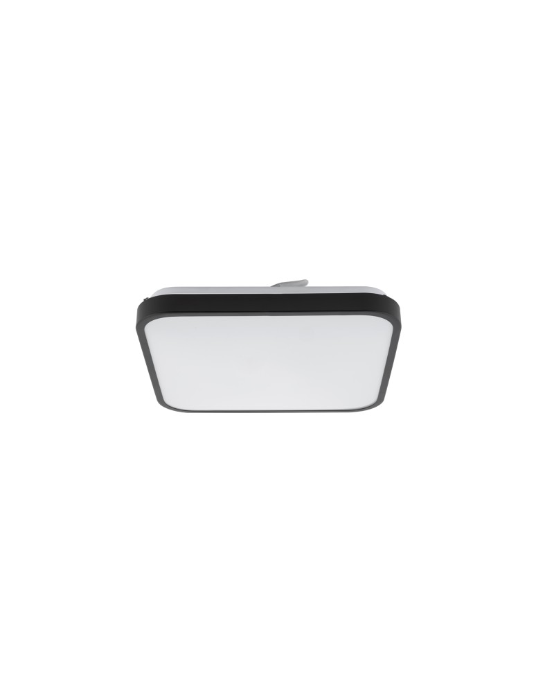 LED Plafonds - Nowodvorski AGNES SQUARE LED Ceiling Plafond Max power 16W LED IP44 Black 8108 - product kolory-swiatla.pl 1