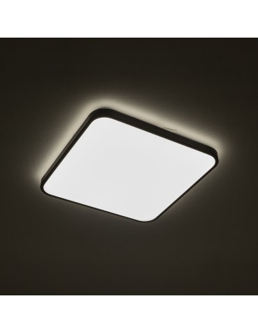 Nowodvorski AGNES SQUARE LED Sufitowa Plafon Max moc 32W LED IP44 Czarny 8110 - produkt 2