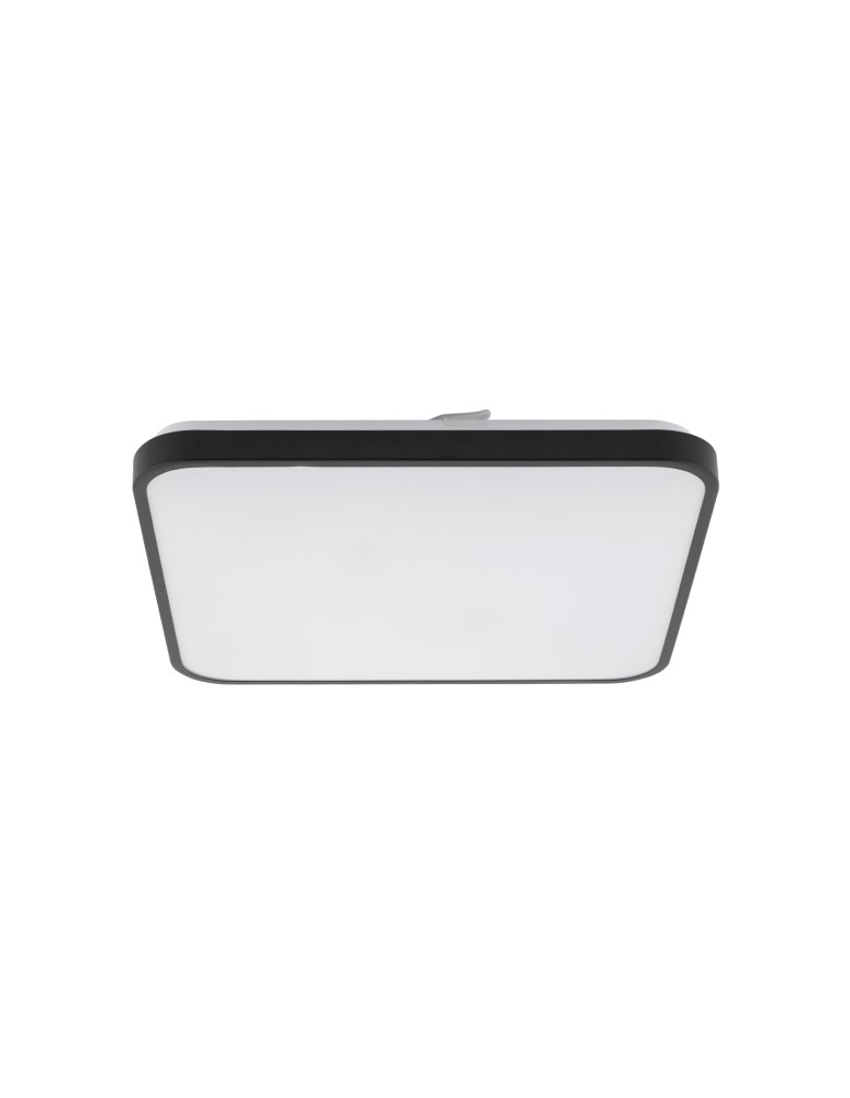 LED Plafonds - Nowodvorski AGNES SQUARE LED Ceiling Plafond Max power 32W LED IP44 Black 8137 - product kolory-swiatla.pl 1