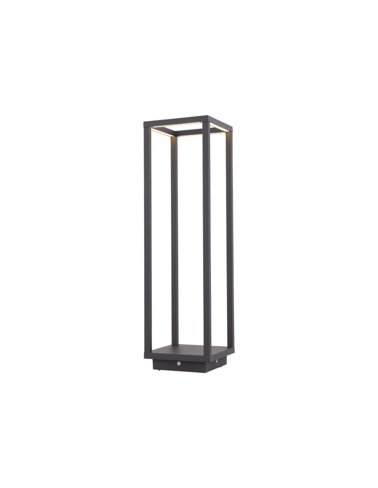 Standing garden lamps - Nowodvorski SYMMETRY LED Outdoor Pole Max moc 7W LED IP54 Graphite 8180 - product kolory-swiatla.pl 1