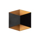 Outdoor wall lamps - Nowodvorski TRIANGLES LED Outdoor Surface Wall Max wattage 2x5W LED IP54 Black-Gold 8141 - product 1