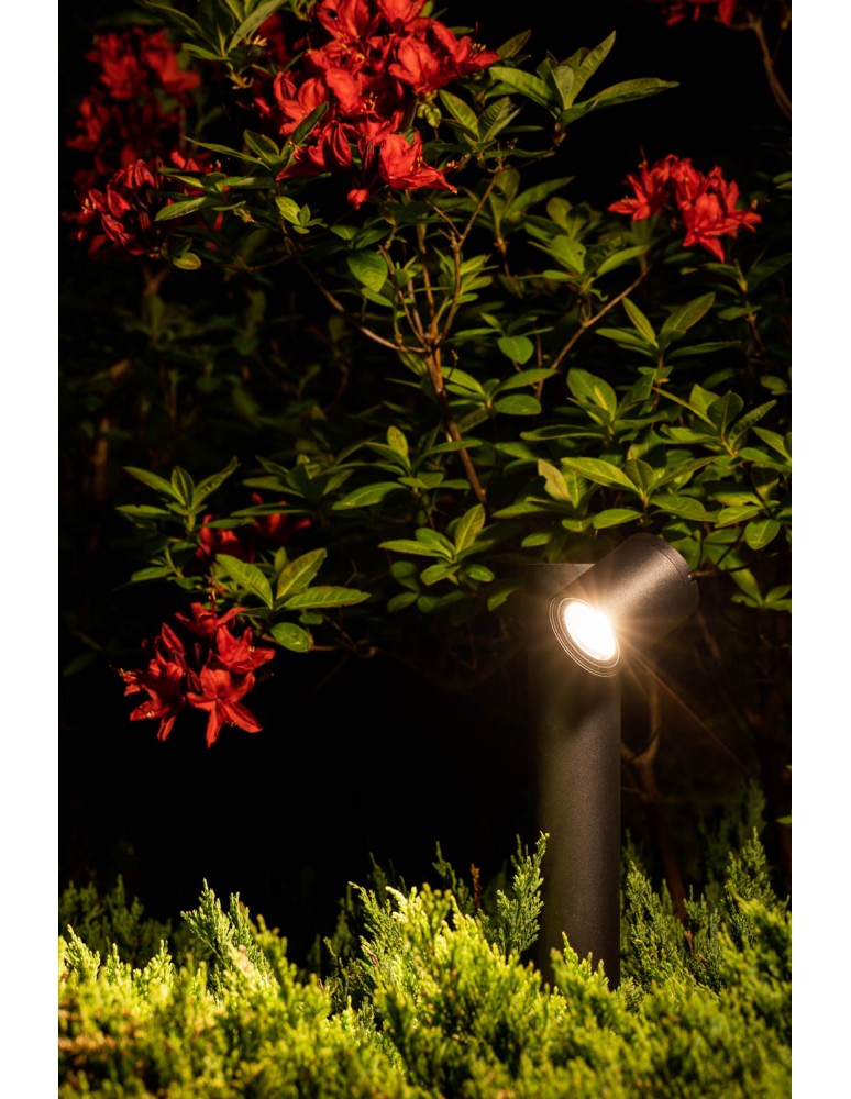 Standing garden lamps - Nowodvorski TUBINGS Outdoor Pole Max wattage 35W GU10 IP54 Black 8158 - product kolory-swiatla.pl 4
