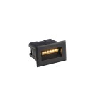 Luminaires to be built into the wall - Nowodvorski BAY LED Outdoor Wall Mounted Max wattage 3W LED IP65 Black 8164 - product 1