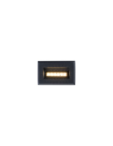 Nowodvorski BAY LED Outdoor Wall Mounted Max wattage 3W LED IP65 Black 8164 - product 2