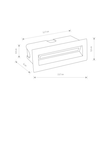 Nowodvorski BAY LED Outdoor Wall Mounted Max wattage 5W LED IP65 Black 8165 - product 2