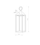 Portable garden lamps - Nowodvorski PICNIC LED Outdoor Portable Max wattage 2.2W LED IP54 Graphite 8177 - product 4
