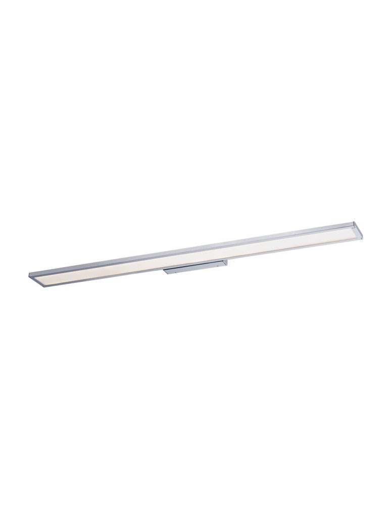 Bathroom wall lamps - Nowodvorski LATH LED Wall lamp Max moc 16W LED IP44 Chrome 8175 - product kolory-swiatla.pl 1