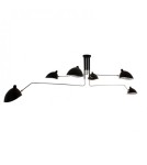 Loft ceiling lamps - industrial - ITALUX DAVIS Plafond MDE610/4+2 - product 1