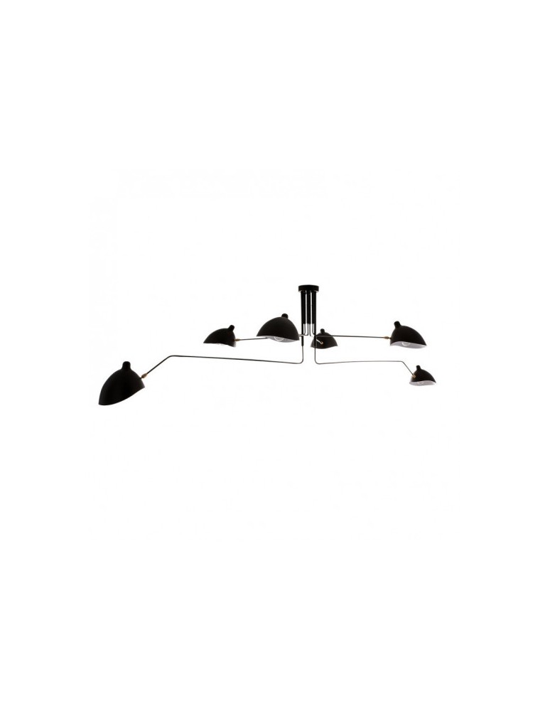 Loft ceiling lamps - industrial - ITALUX DAVIS Plafond MDE610/4+2 - product kolory-swiatla.pl 1