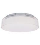 Hermetic plafonds - Nowodvorski PAN LED M Ceiling Plafond Max power 17W LED IP44 Chrome 8174 - product 2