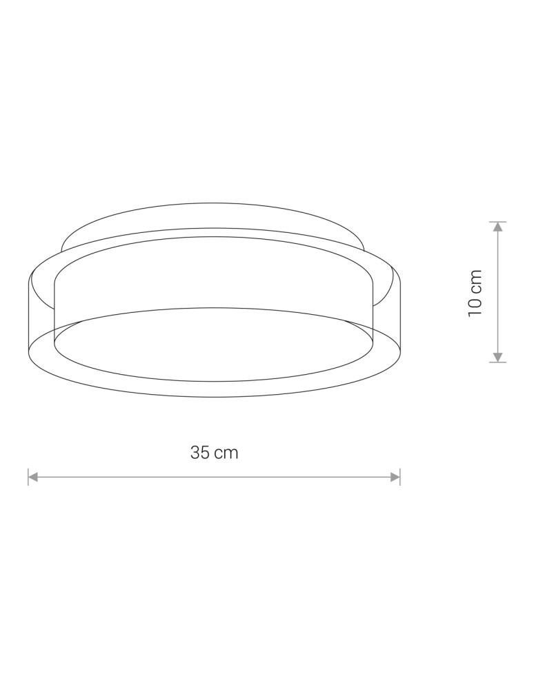 Hermetic plafonds - Nowodvorski PAN LED M Ceiling Plafond Max power 17W LED IP44 Chrome 8174 - product kolory-swiatla.pl 3