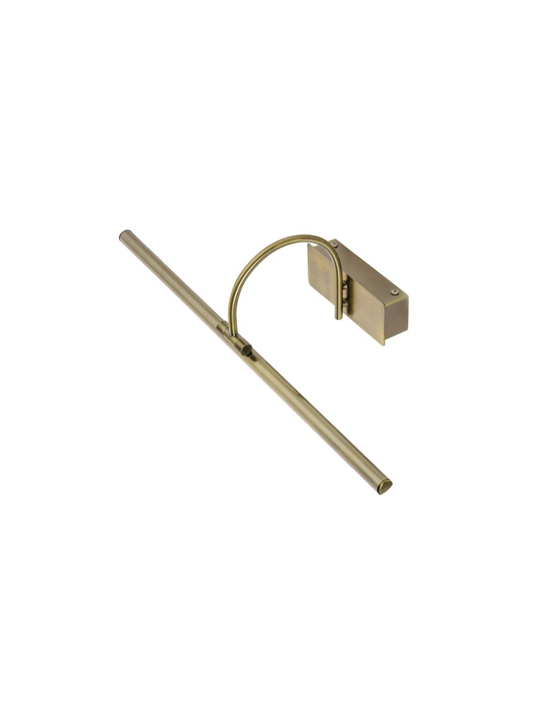 Wall lamps over a painting - Nowodvorski GIOTTO LED M Wall lamp picture wall lamp Max power 13W LED Antique brass 8170 - product kolory-swiatla.pl 3